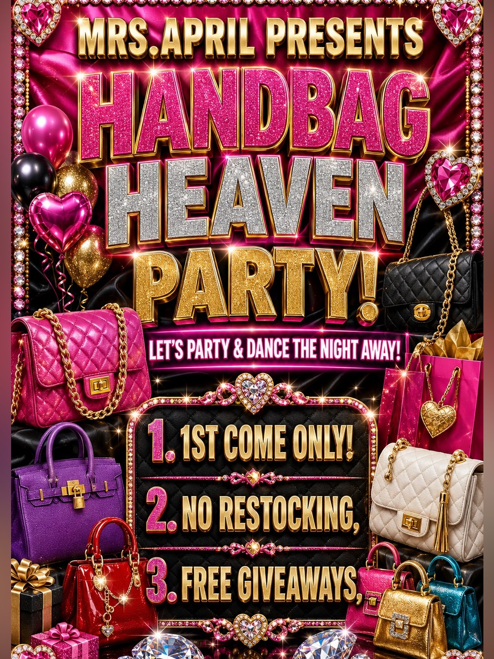 Handbag Heaven Party&
